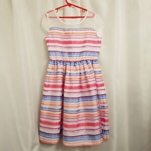 Gymboree girls size 10 dress pretty stripes